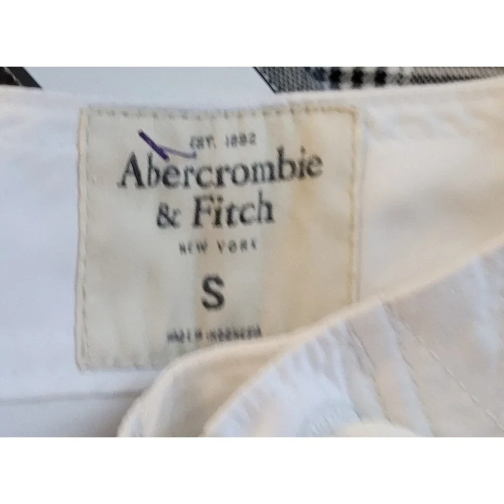 Abercrombie & Fitch striped Board Shorts Men SZ S athletic Swim sports‎ vacation